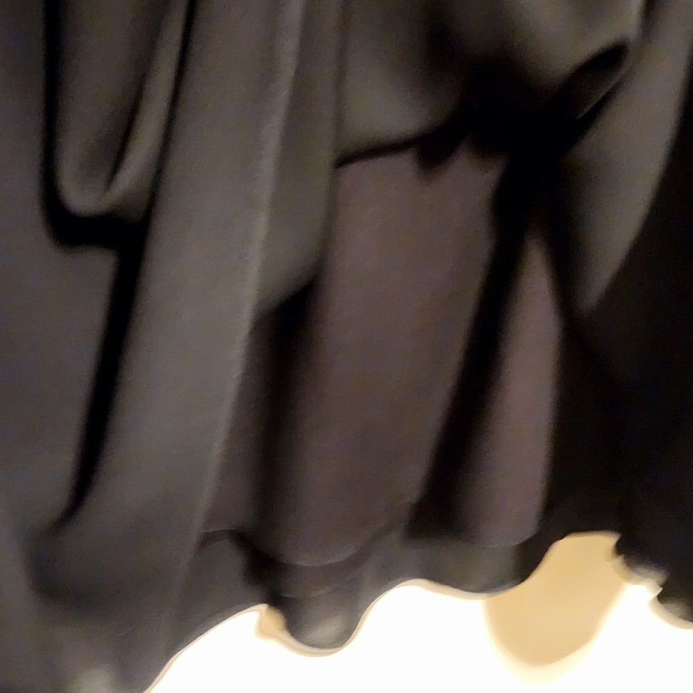 Hugo Boss | Classic Black Long Sleeve Faux Wrap Dagatta Dress (US Size 14) - Picture 10 of 16